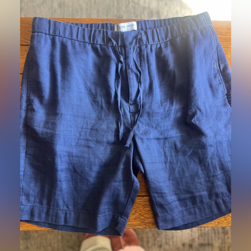 Felipe Linen Shorts , size 36,men’s